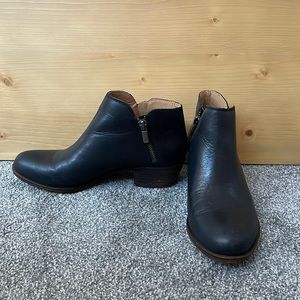 Black Lucky Brand Boots size 6-1/2 M